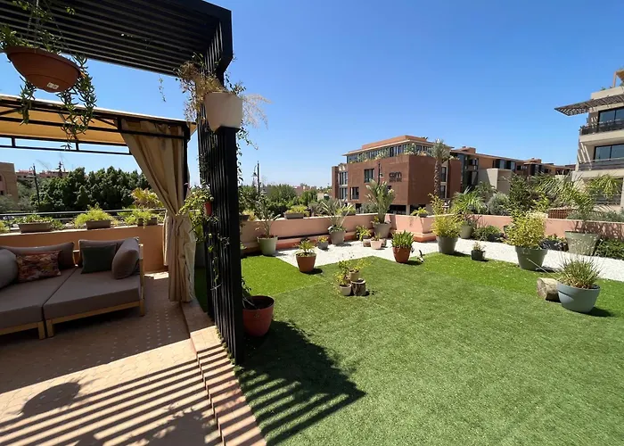Marrakech M Avenue Terrasse Jardin